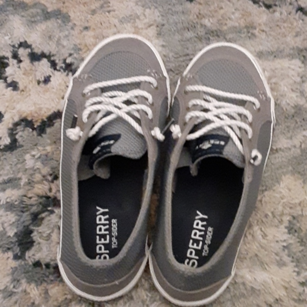 Grey shoes